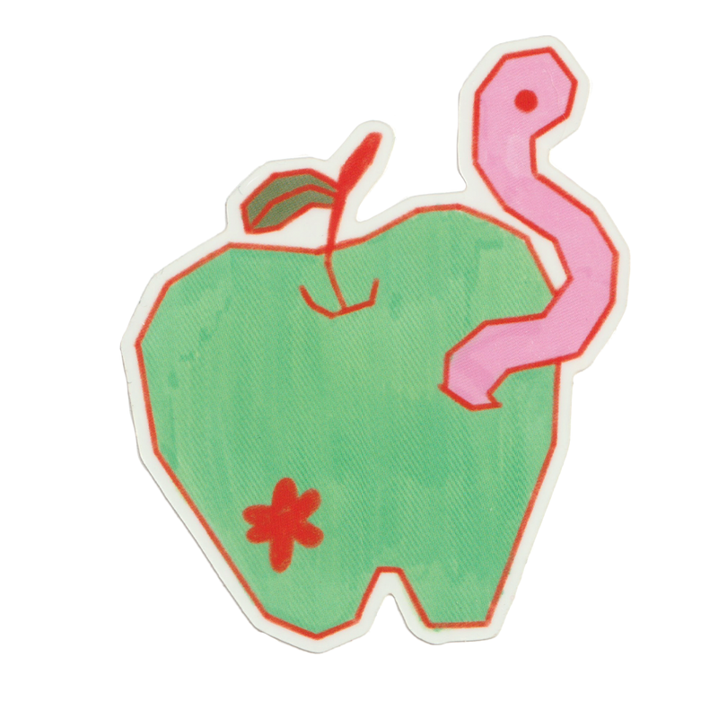 BAD APPLE! sticker-zoom-