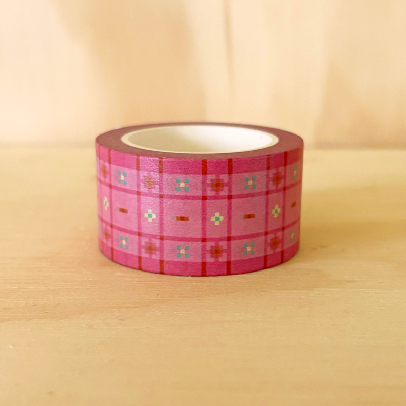 Pink Patterned! Washi Tape-zoom-