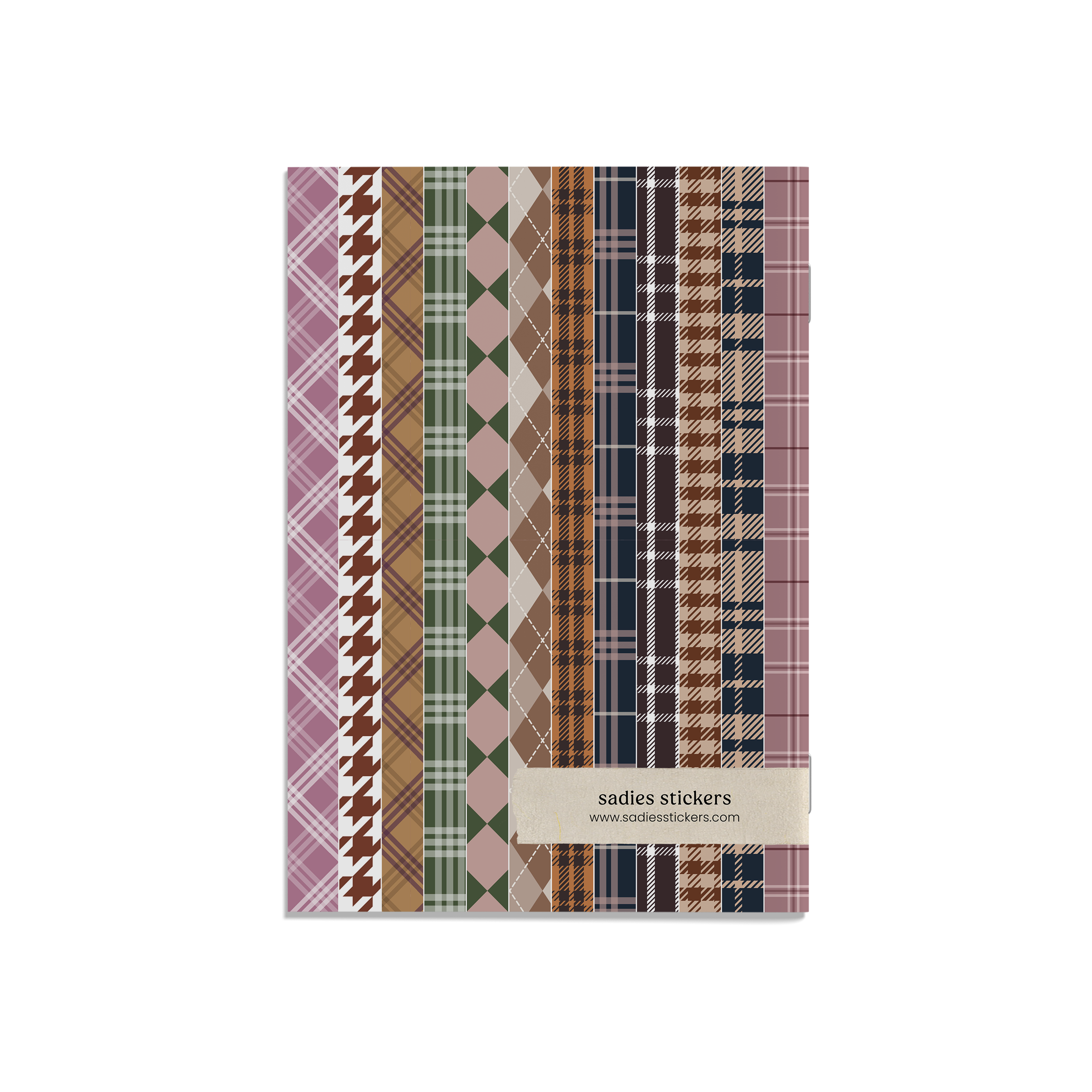 The Autumn Plaids • Scrapbooking Paper Booklet-zoom-2