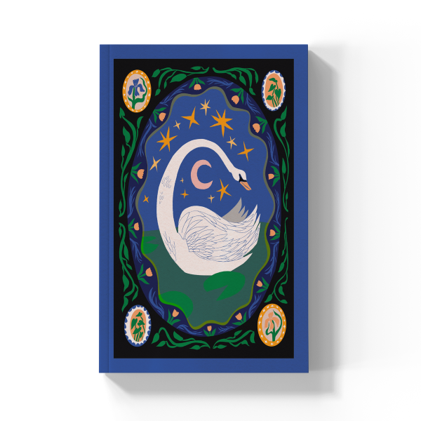 Night Swan Classic Layflat Notebook