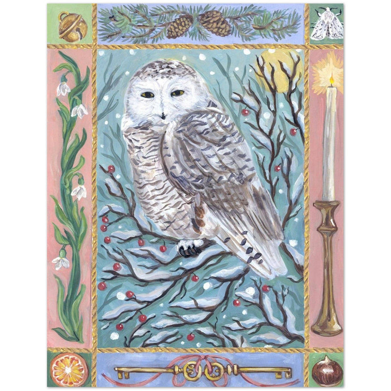 Holiday Owl Greeting Card-zoom-