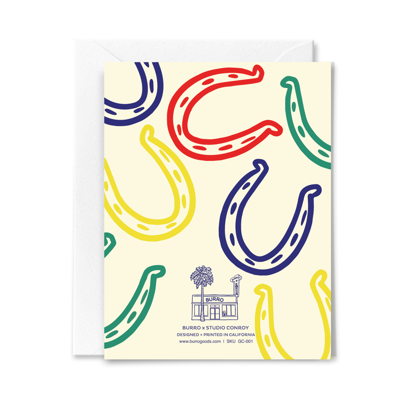 Good Luck Horseshoe Card-zoom-