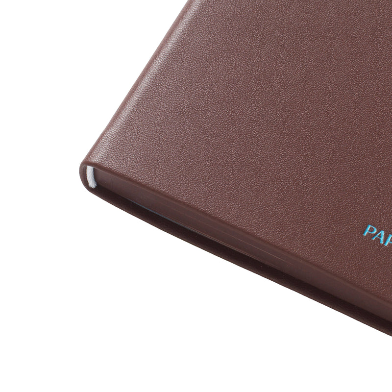 Lined Notebook, A5 Softcover - Chestnut & Ink-zoom-