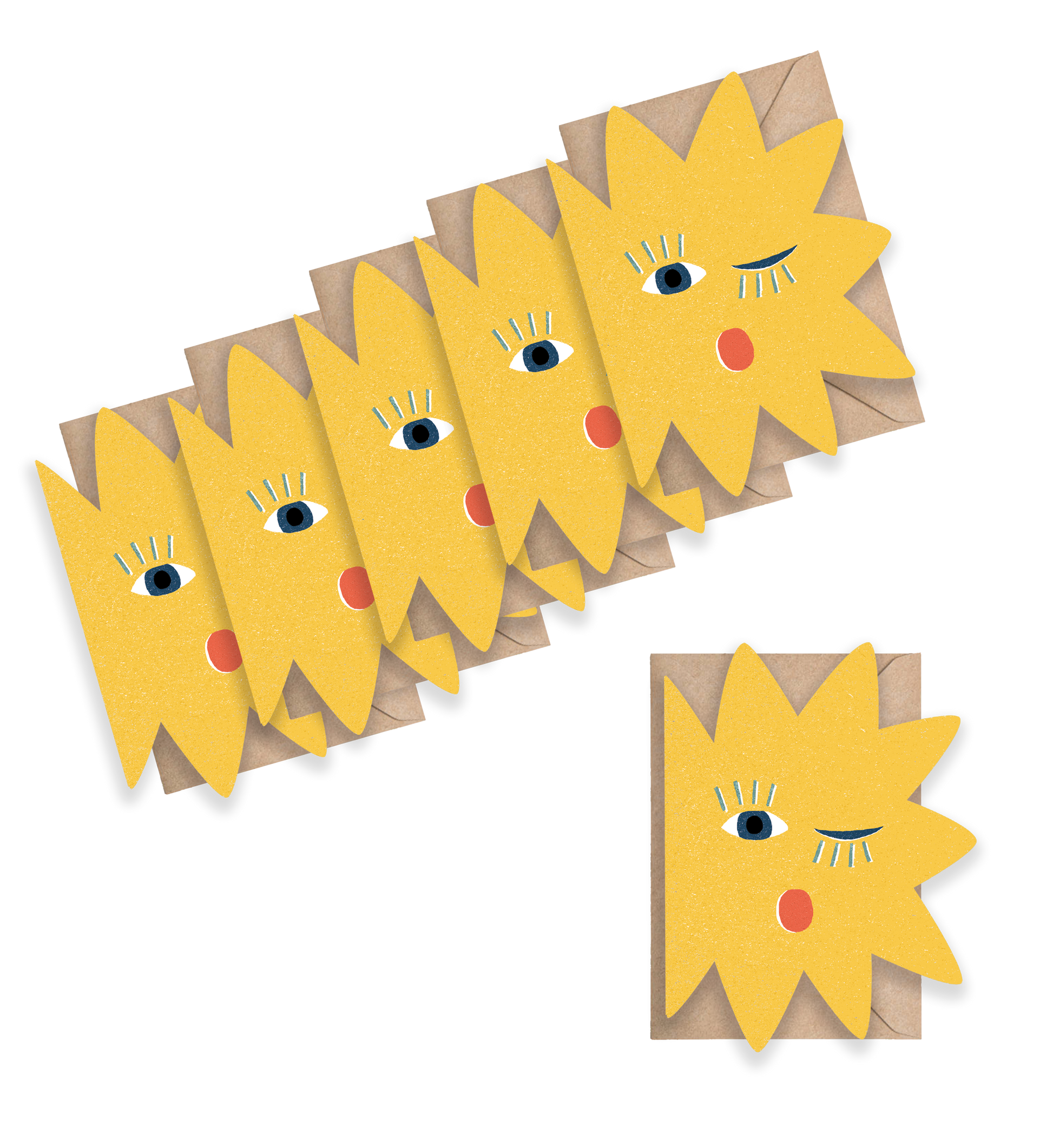 Star Blink Mini Cards - box of 6-2
