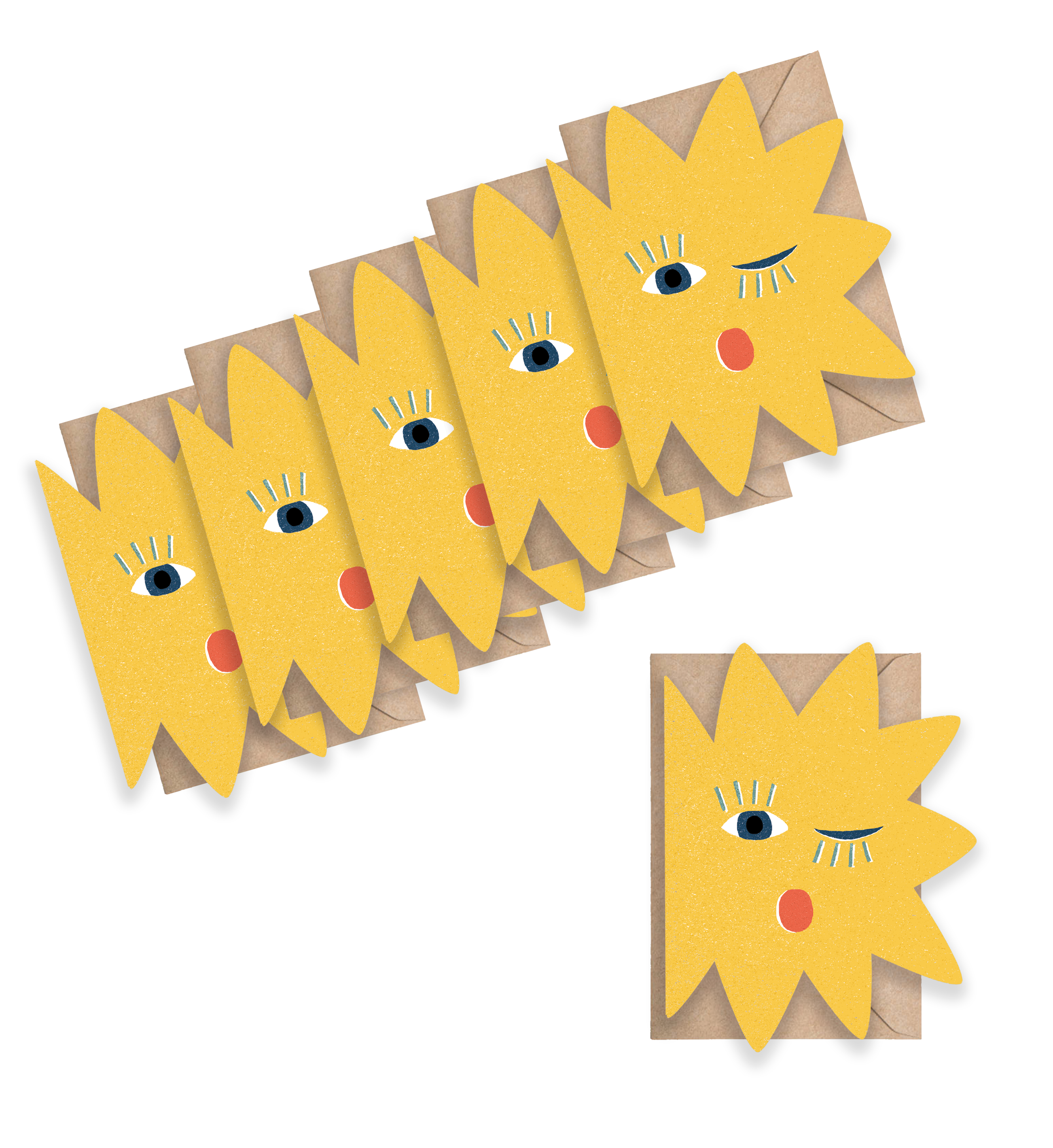 Star Blink Mini Cards - box of 6