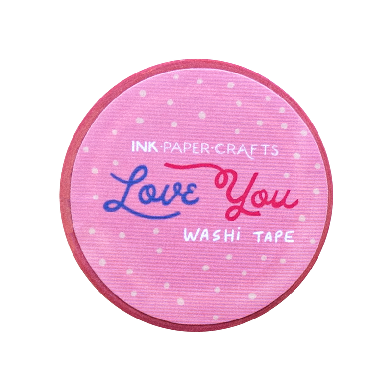 Love Type Washi Tape-zoom-