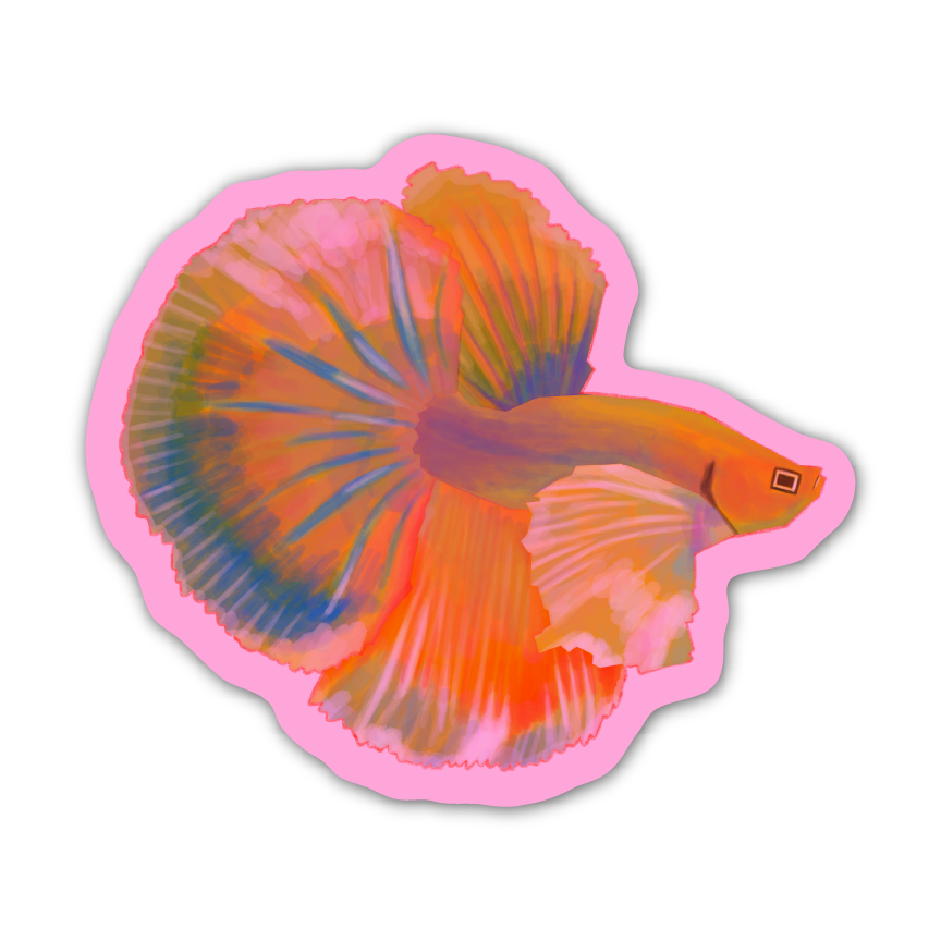 BETTAFISH! Sticker