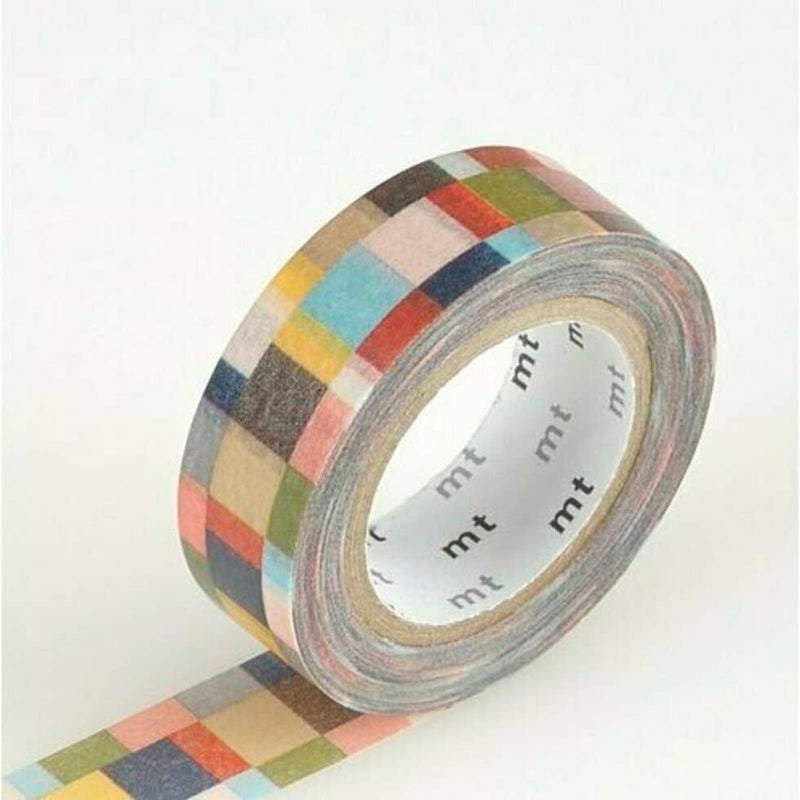 Mosaic Greyish Washi Tape-zoom-