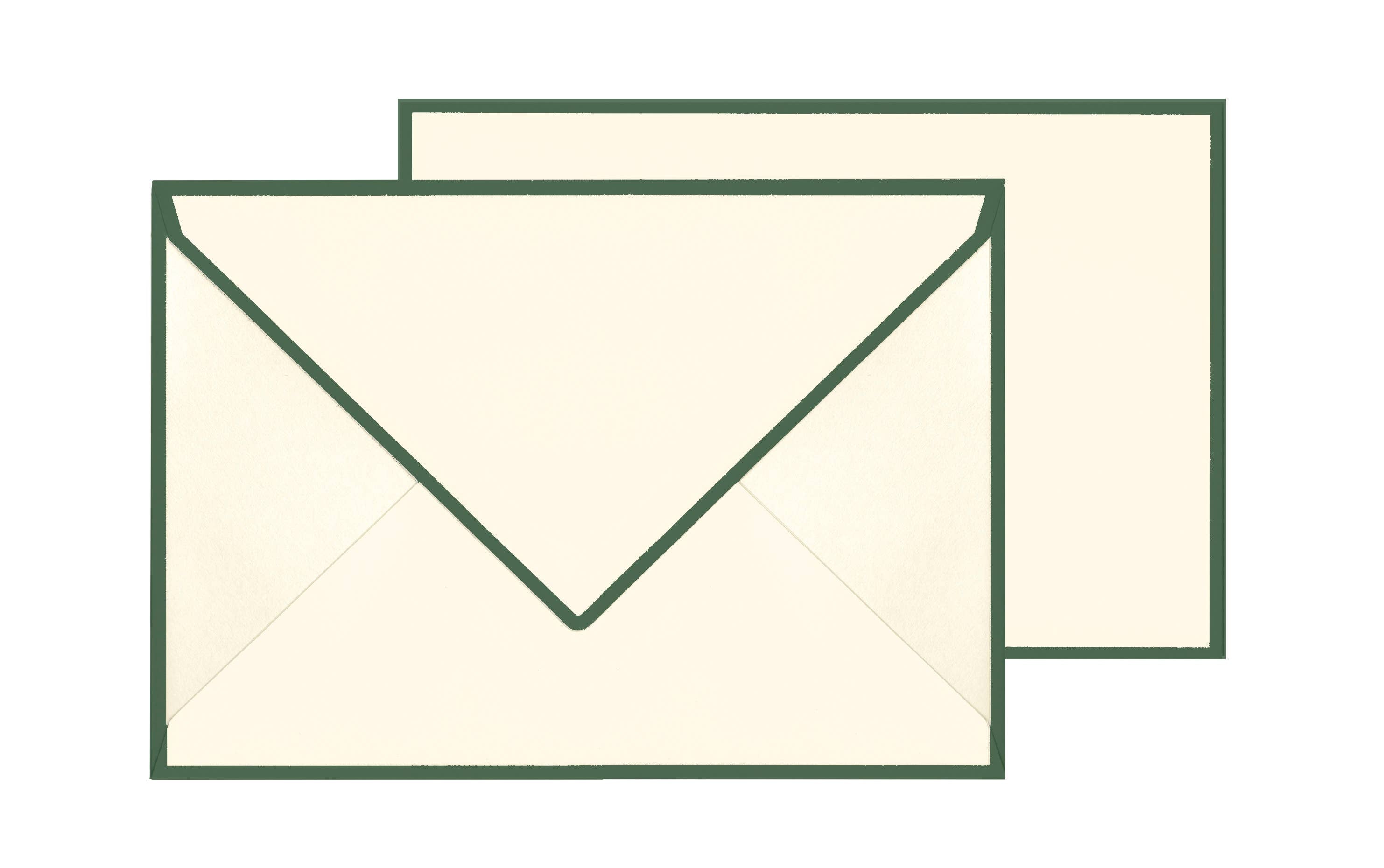 Original Crown Mill Color Edge Note Card Box-zoom-9