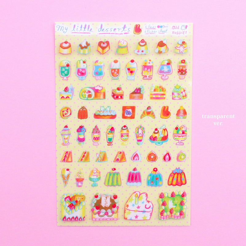 'My Little Dessert' A6 Sticker Sheet-zoom-