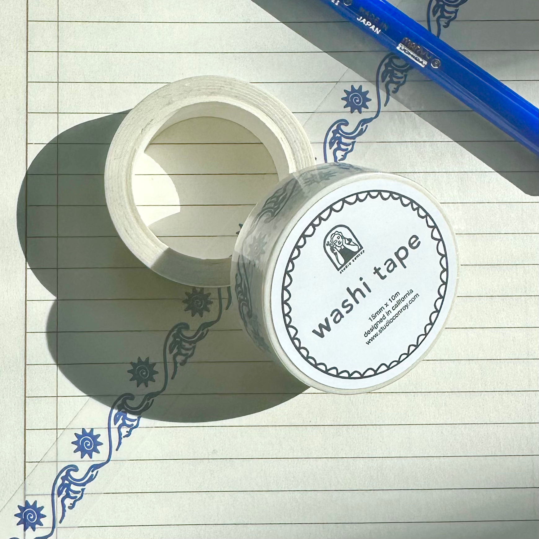 Waves Washi Tape-zoom-2