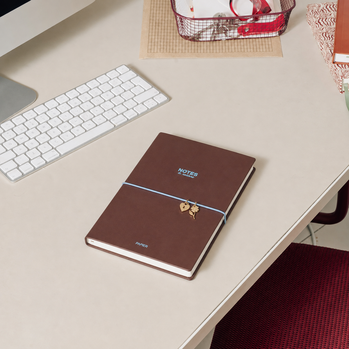 Lined Notebook, A5 Softcover - Chestnut & Ink-6