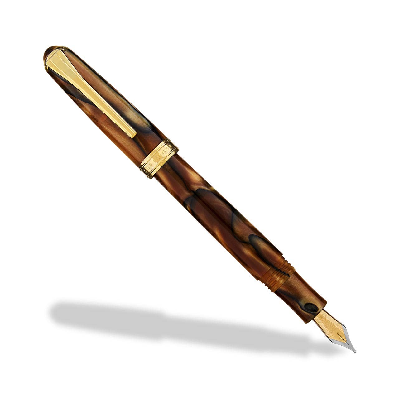 True Writer Classic Cafe Mocha Fountain Pen - Fine Nib-zoom-1