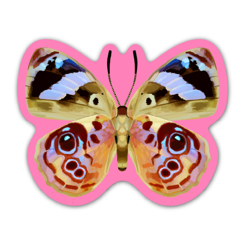 PINK BUTTERFLY! Sticker-zoom-