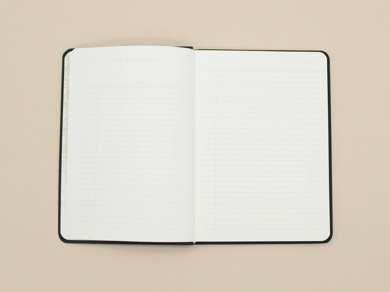 Goods for the Study Flexi Linen Journal - Pine-zoom-