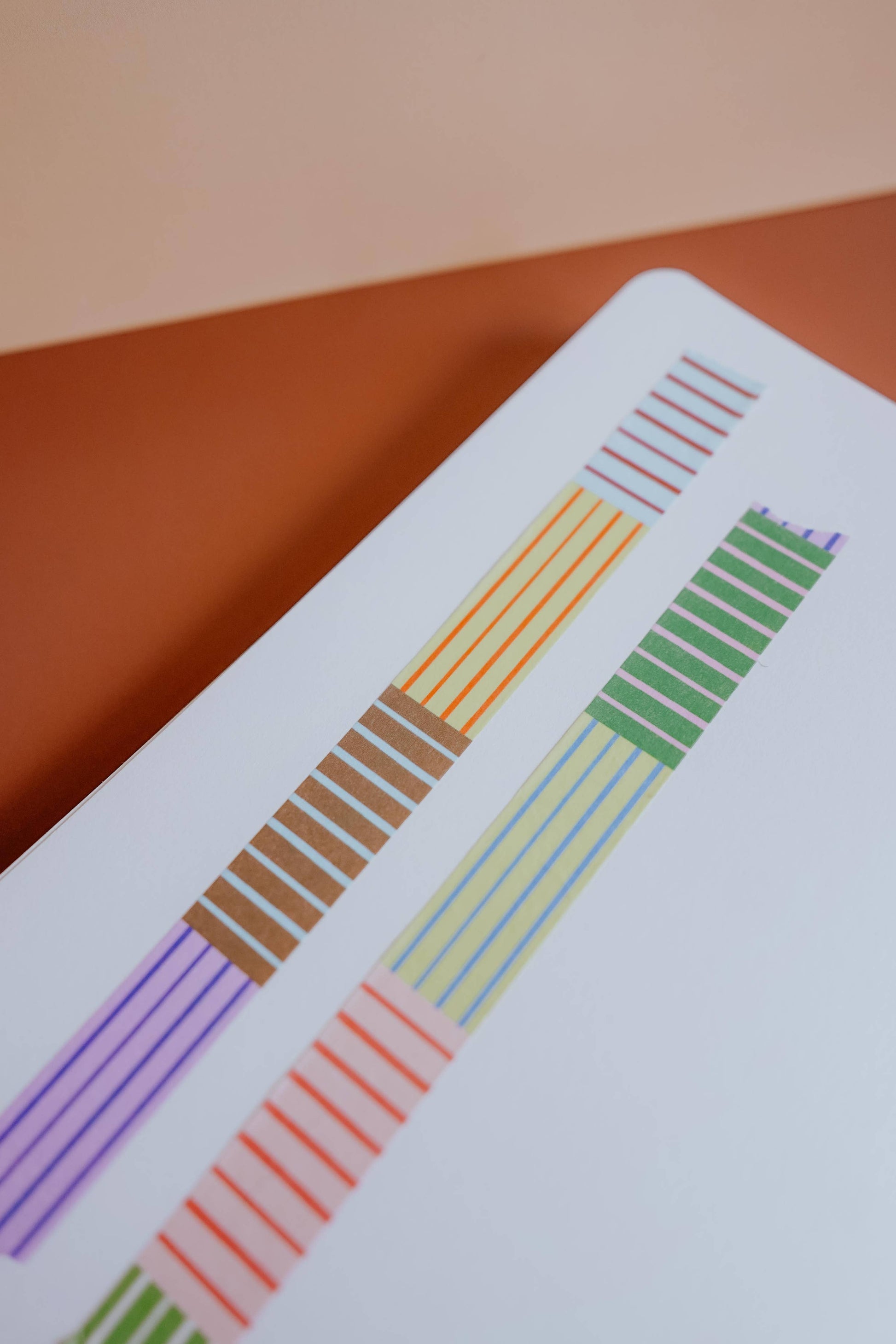 Colorful Stripes Washi Tape-3