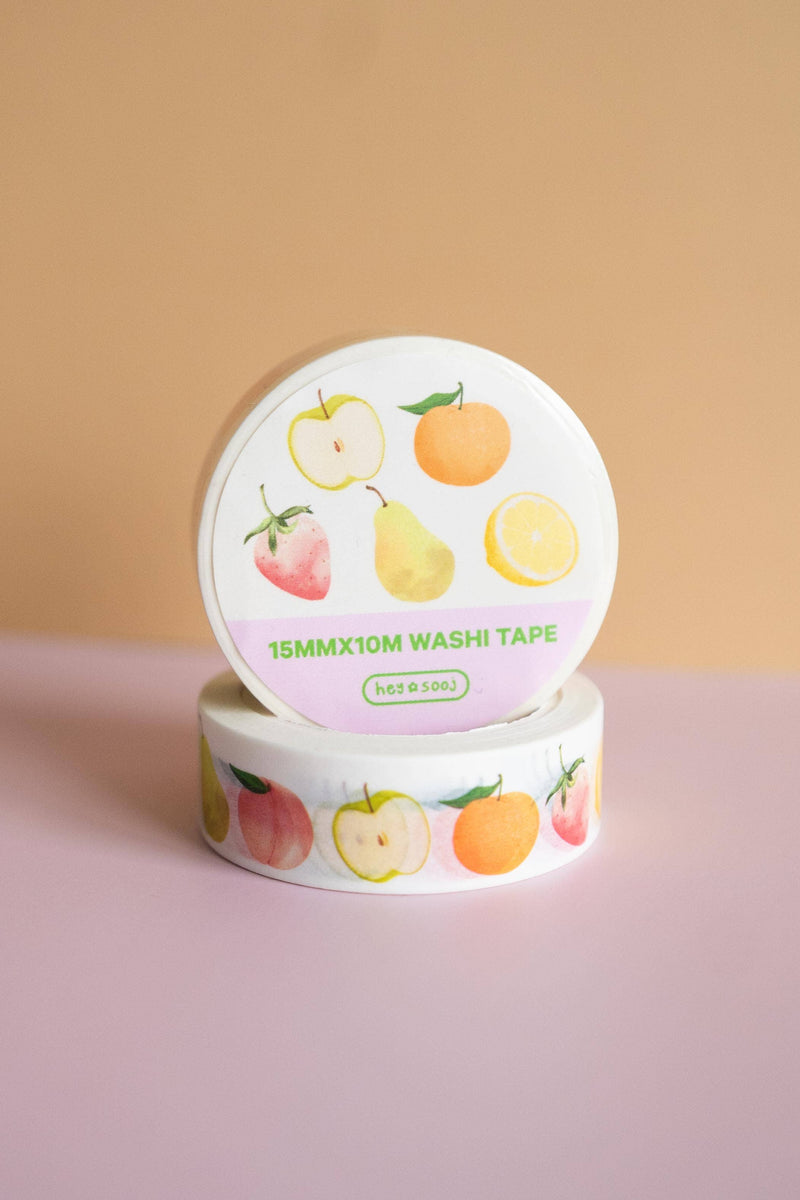 Pastel Fruit Medley Washi Tape-zoom-