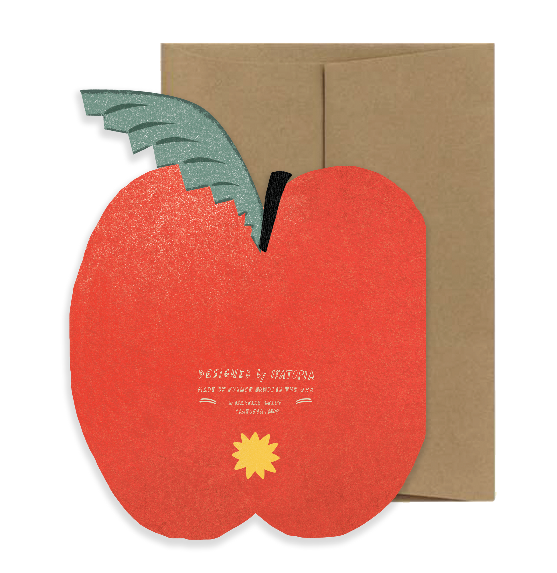 Big Apple Card Die Cut Card-2