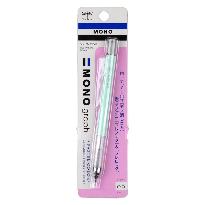 MONO Graph Mechanical Pencil: Pastel, Mint Green-zoom-
