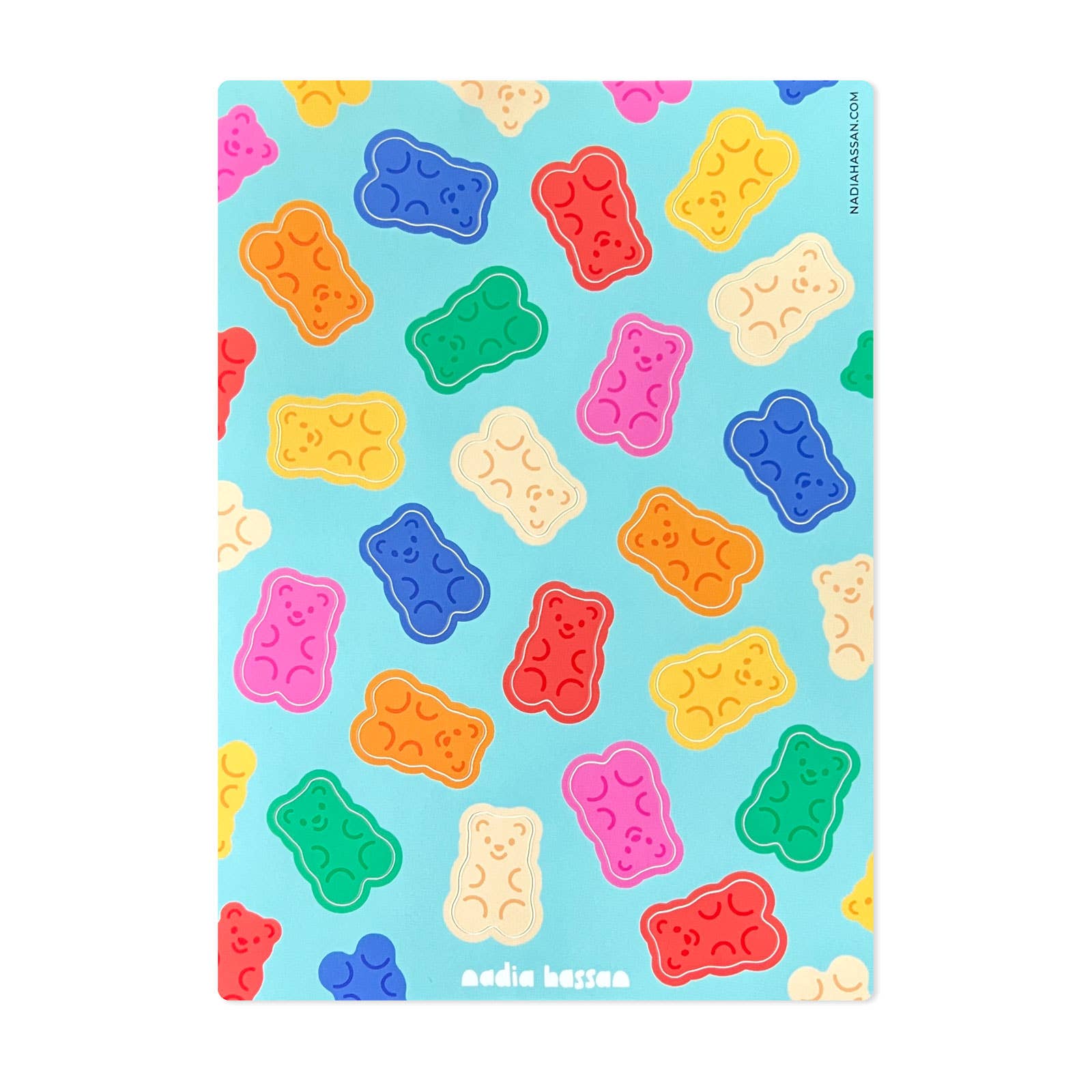 Gummy Bears 5x7 Sticker Sheet-1