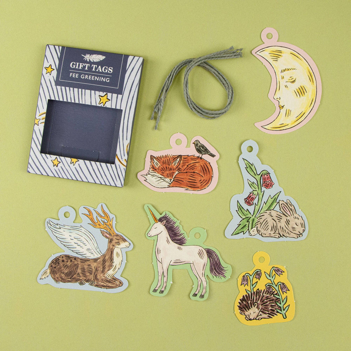 Sleeping Woodland Gift Tags-zoom-1