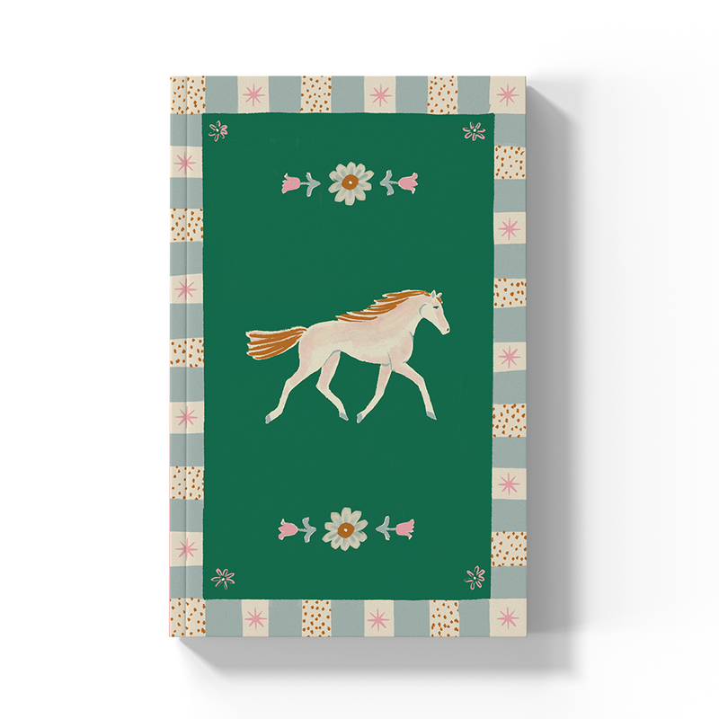 Horse Soft Touch Classic Layflat Notebook-zoom-