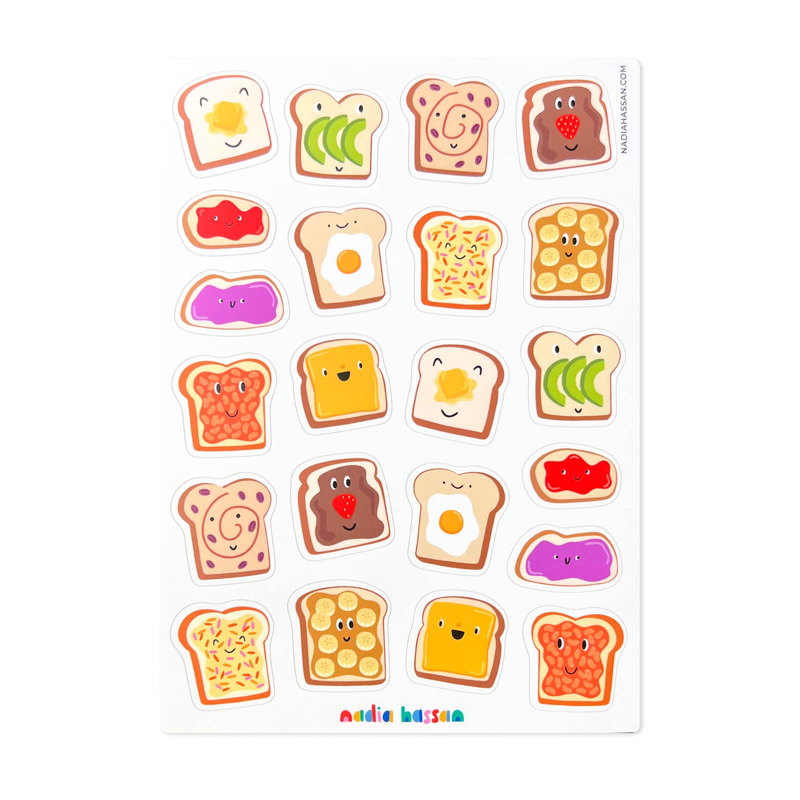 Make A Toast 5x7 Sticker Sheet-1