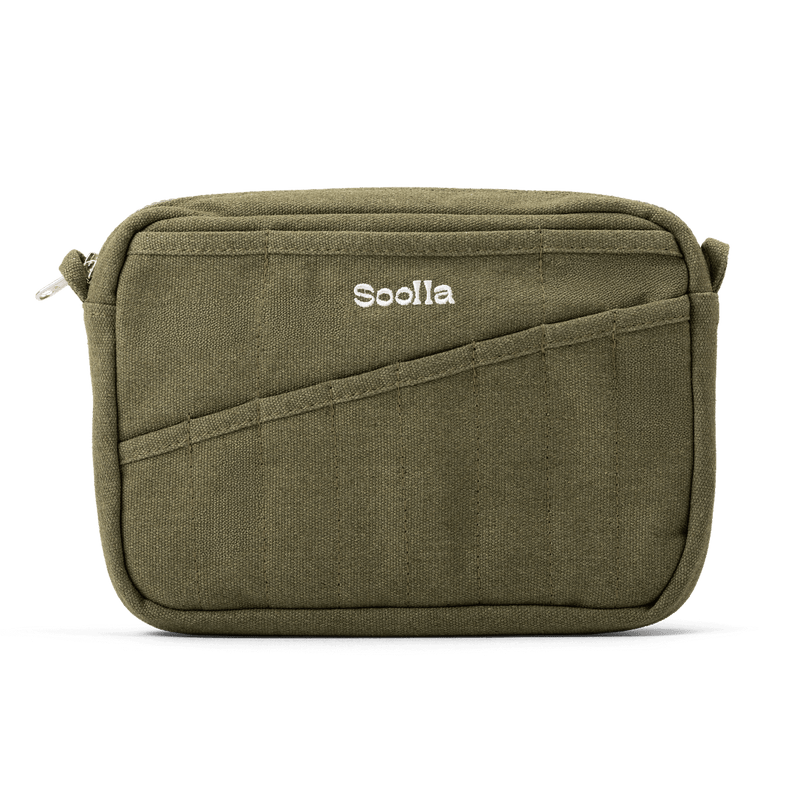 Soolla® Studio Pouch, Deep Forest Green-zoom-