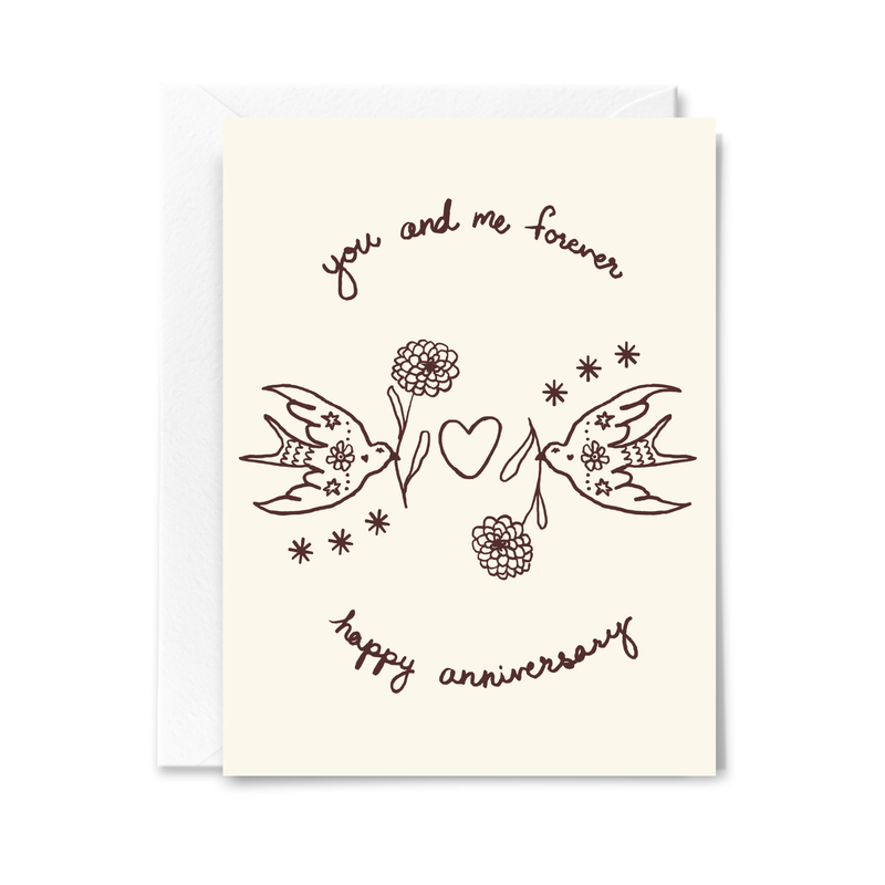 You and Me Forever Anniversary Card-zoom-