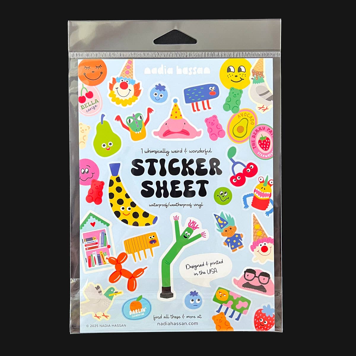 Dust Bunnies 5x7 Sticker Sheet