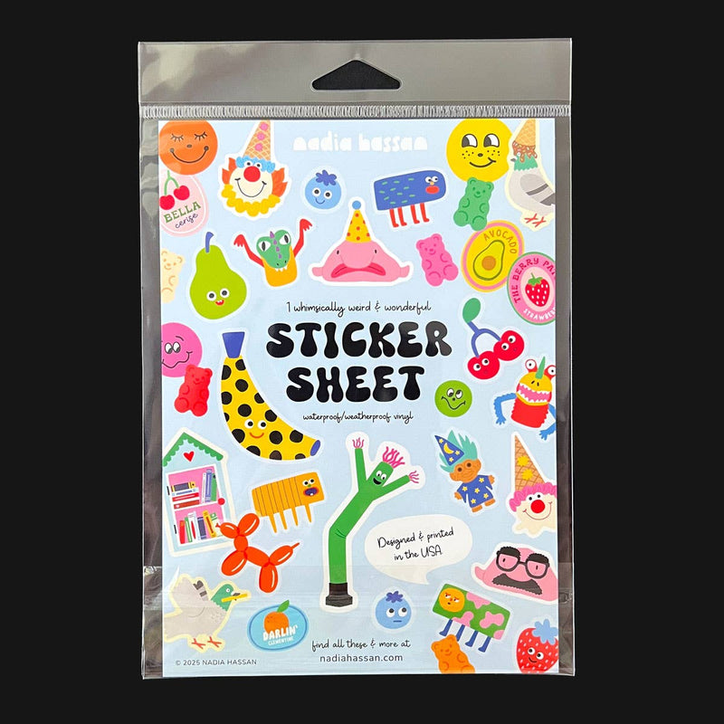 Trick or Treat 5x7 Sticker Sheet-zoom-
