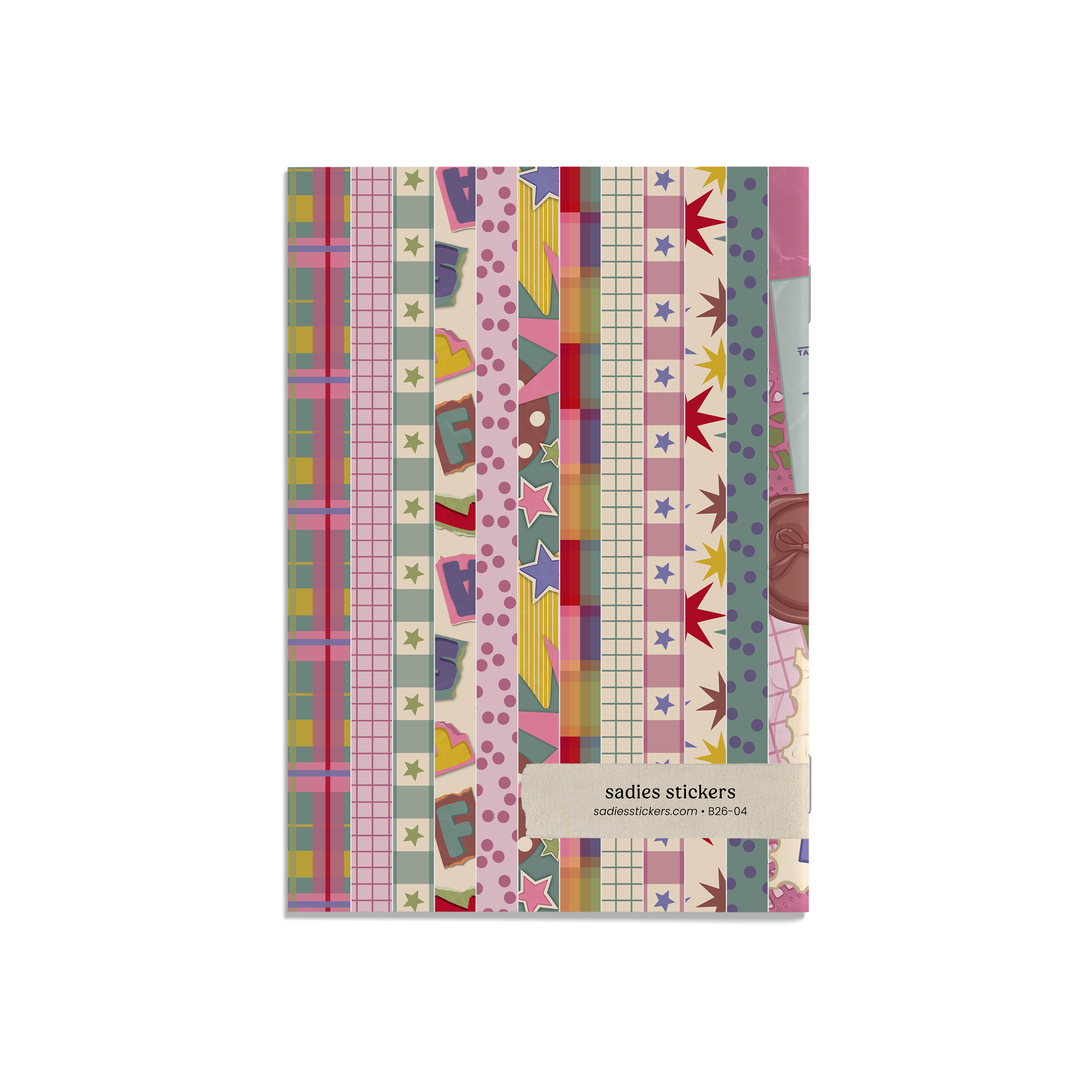 Junk Journal • Scrapbooking Paper Booklet