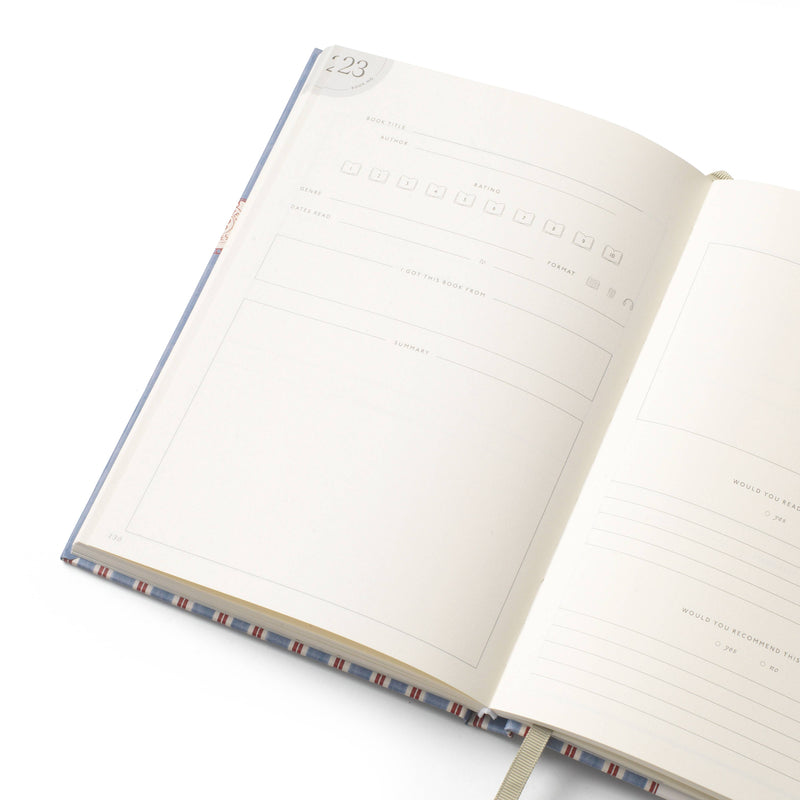 Guided Reading Journal, A5 Hardcover - Bibliothèque-zoom-