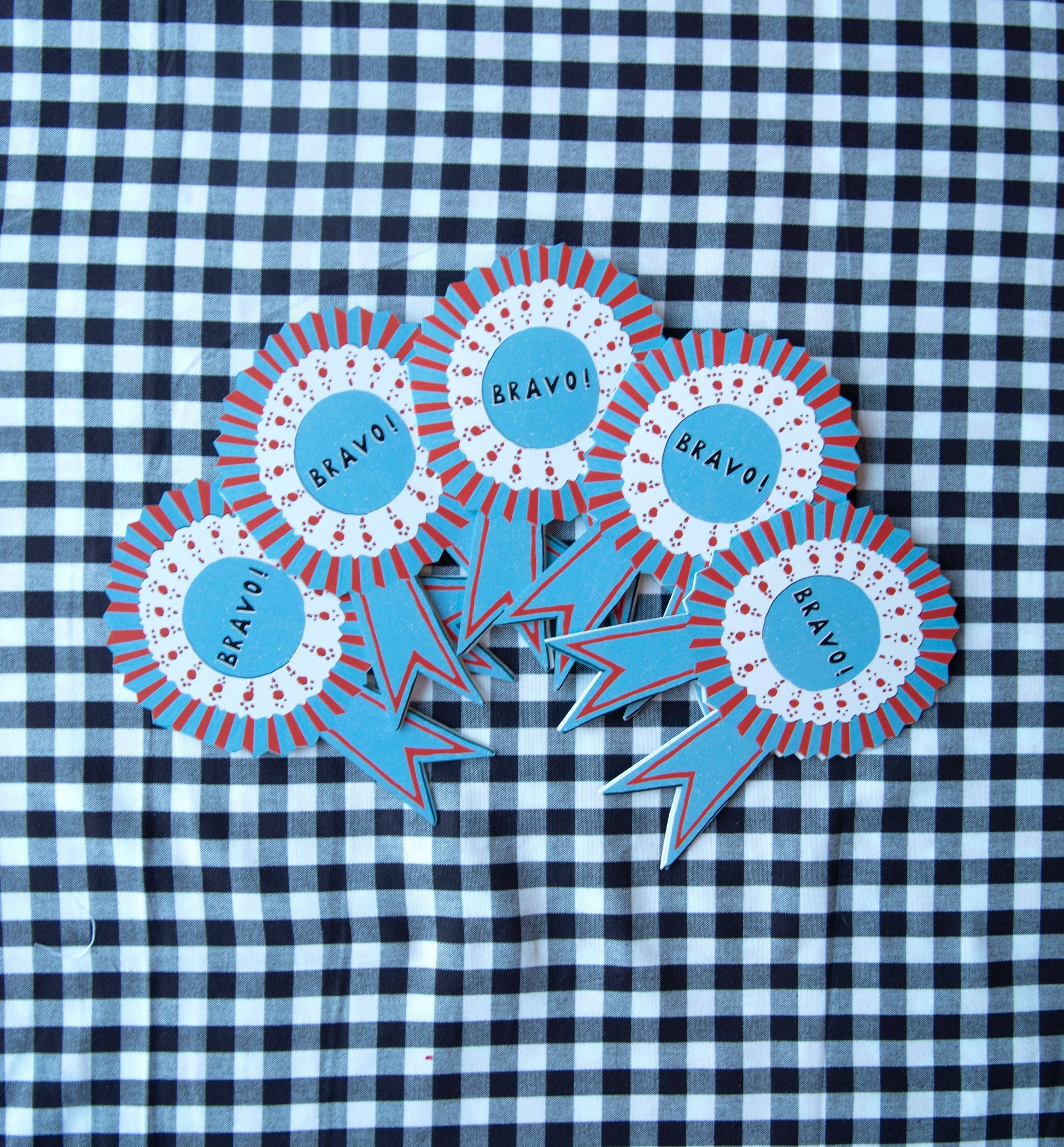 Bravo Medallion - Die Cut Card-3