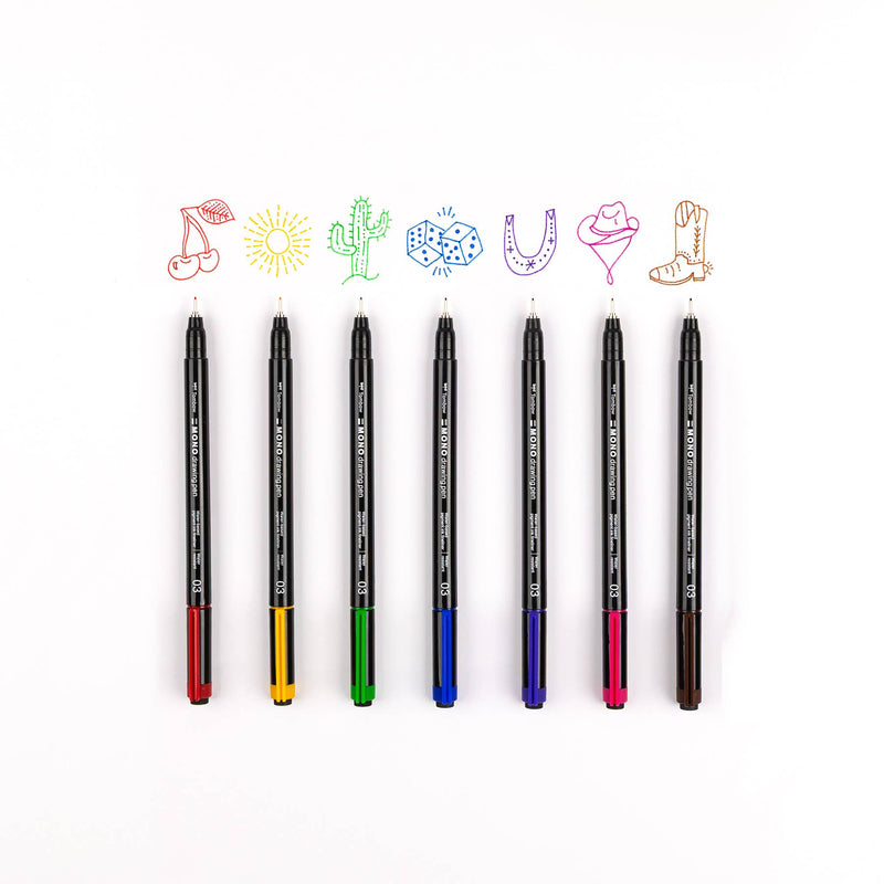 MONO Drawing Pen Colors-zoom-