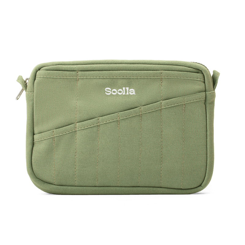 Soolla® Studio Pouch, Ganja Green (Stationery Pouch)-zoom-