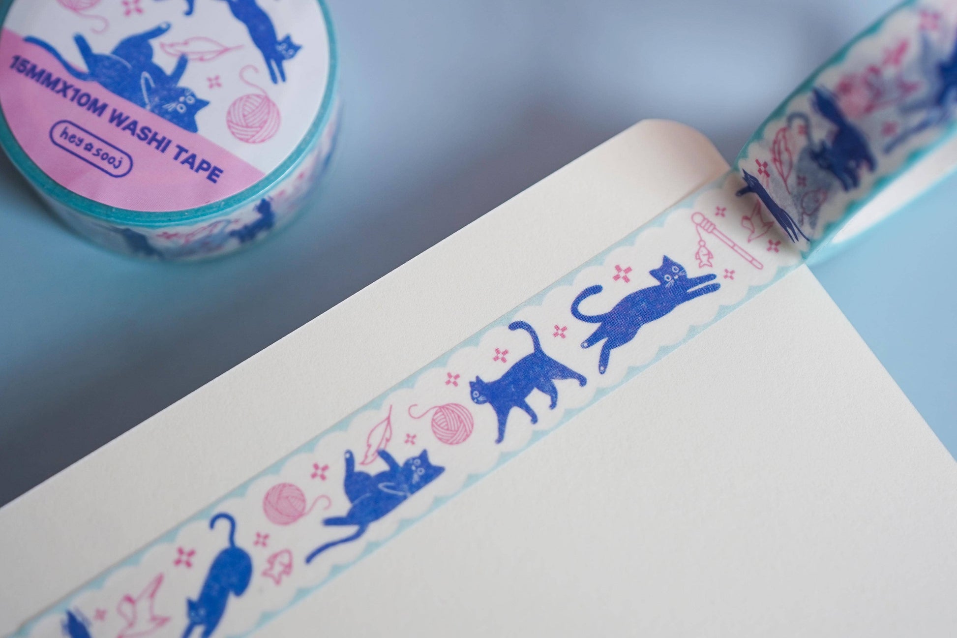 Feline Sticky Washi Tape-3