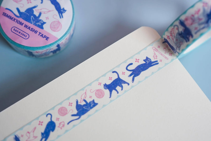 Feline Sticky Washi Tape-zoom-