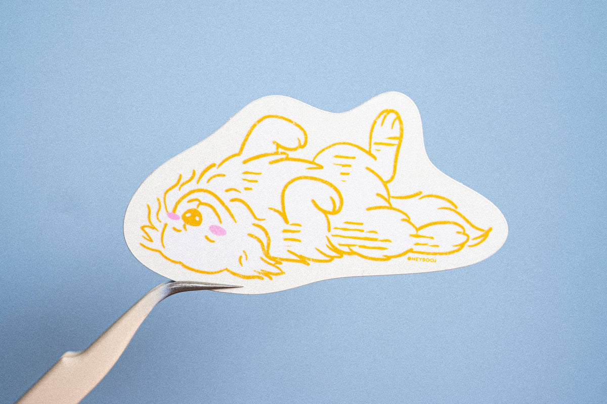 Golden Girl Sticker