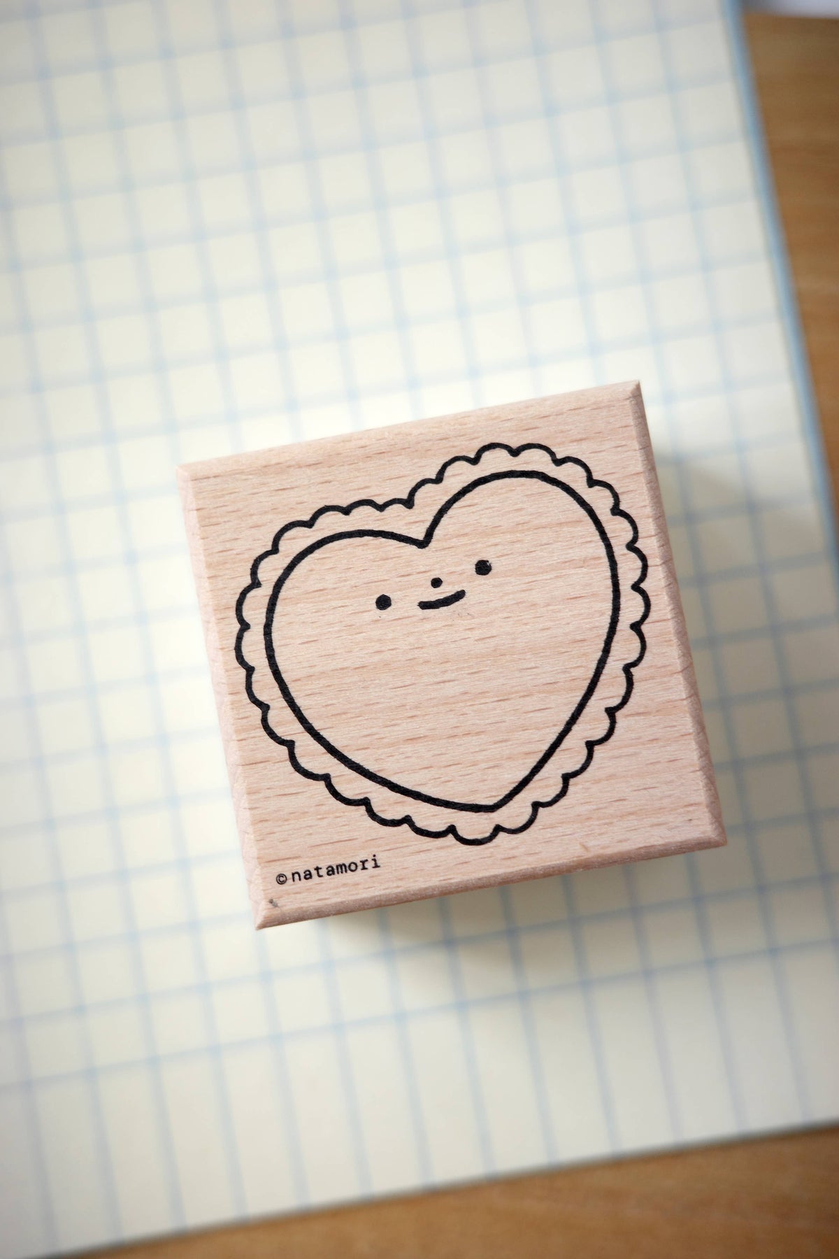 Heart Rubber Stamp-zoom-1