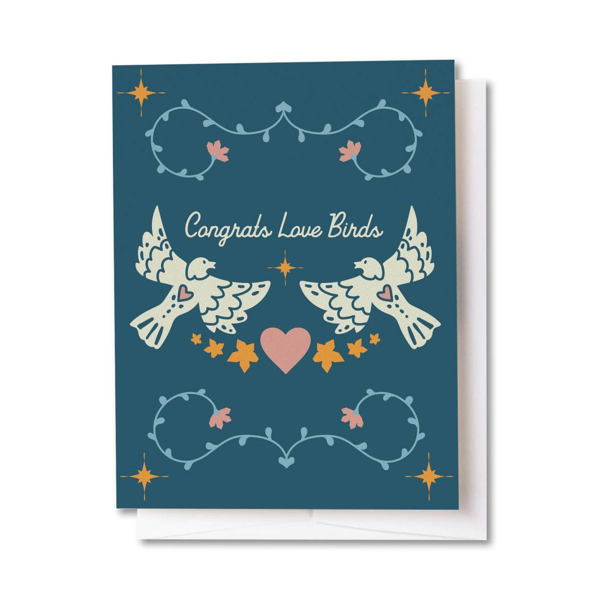 Congrats Love Birds Card-1