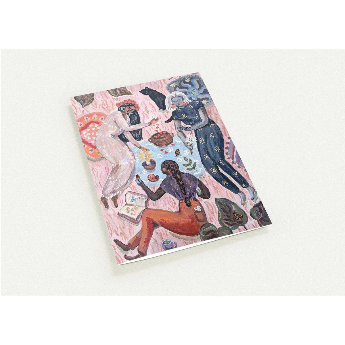 Floor Magic Greeting Card