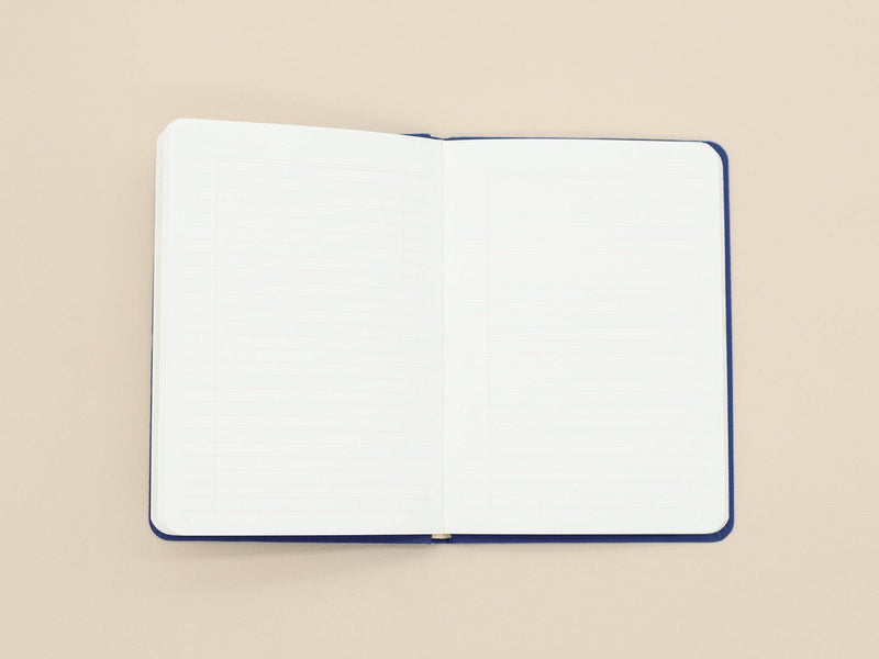 Goods for the Study Flexi Linen Journal - Azure-zoom-