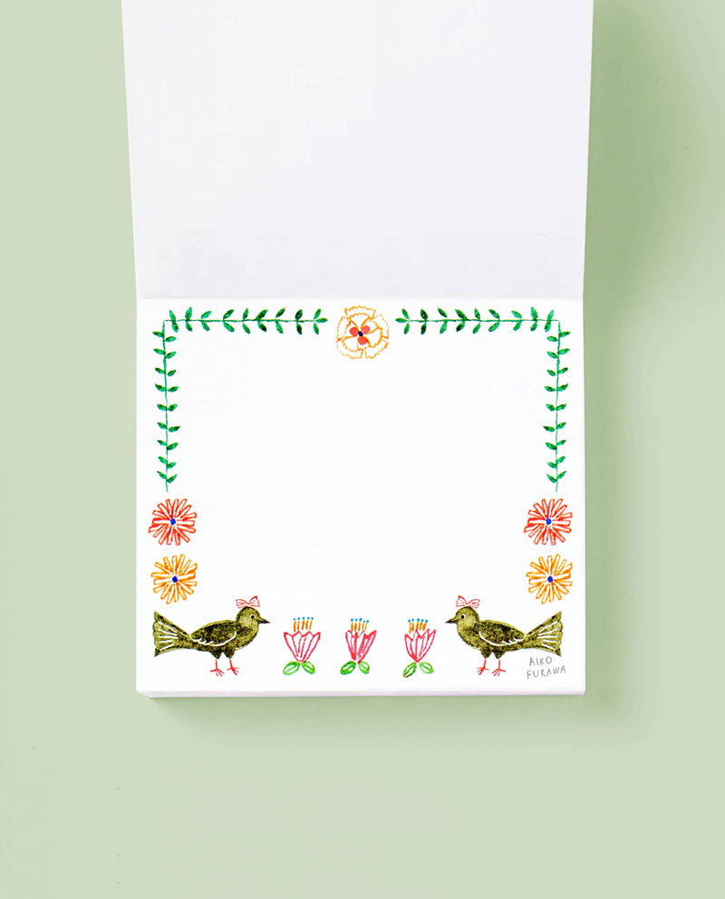 Block Memo - Flower Gate-zoom-