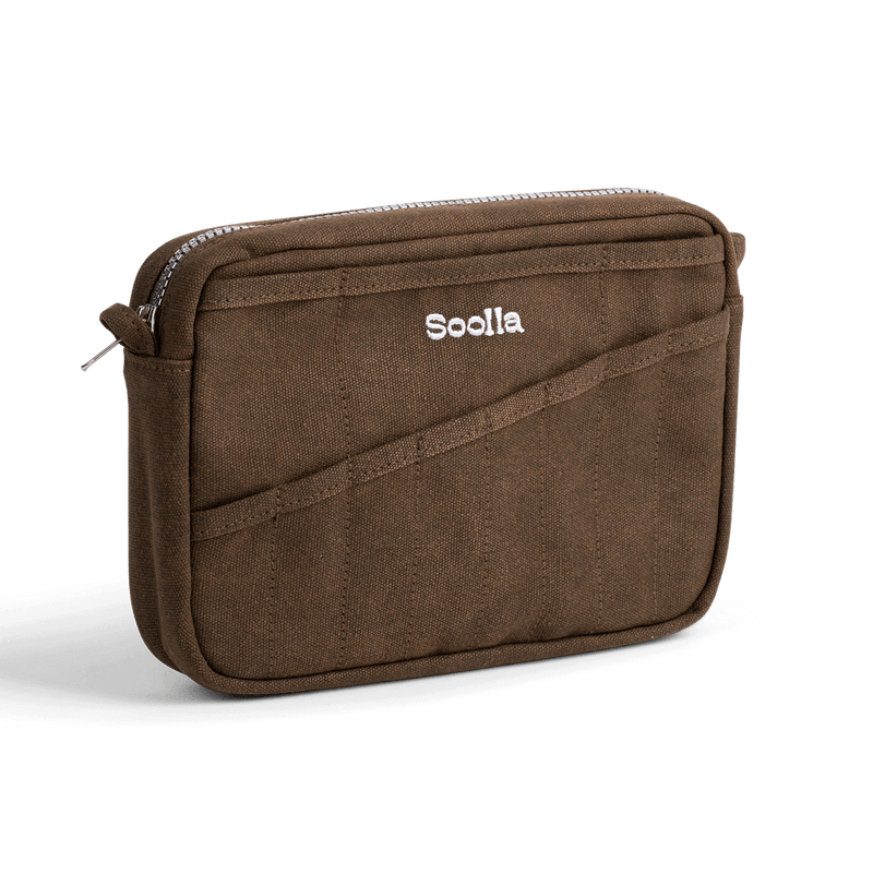 Soolla® Studio Pouch, Coffee Bean-zoom-