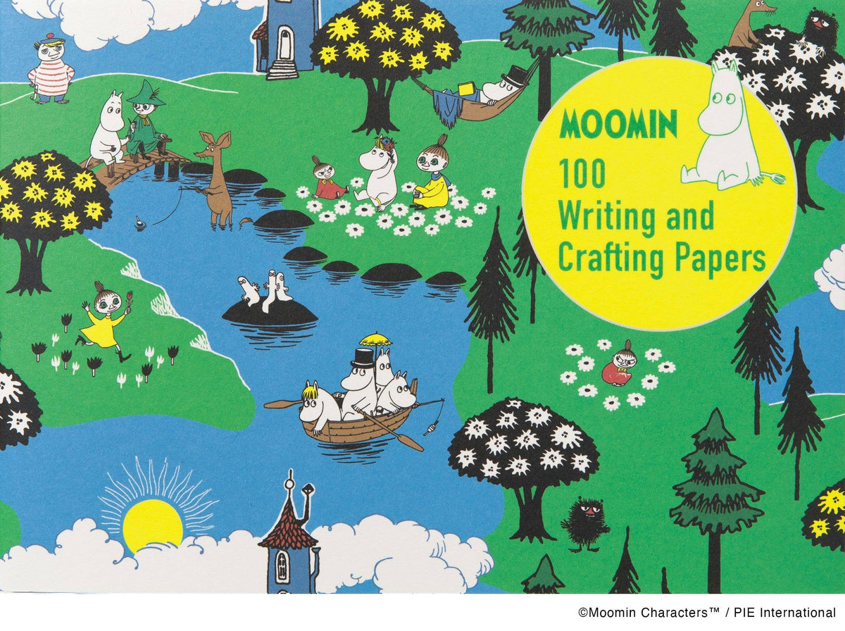 100 Writing & Crafting Papers - Moomin
