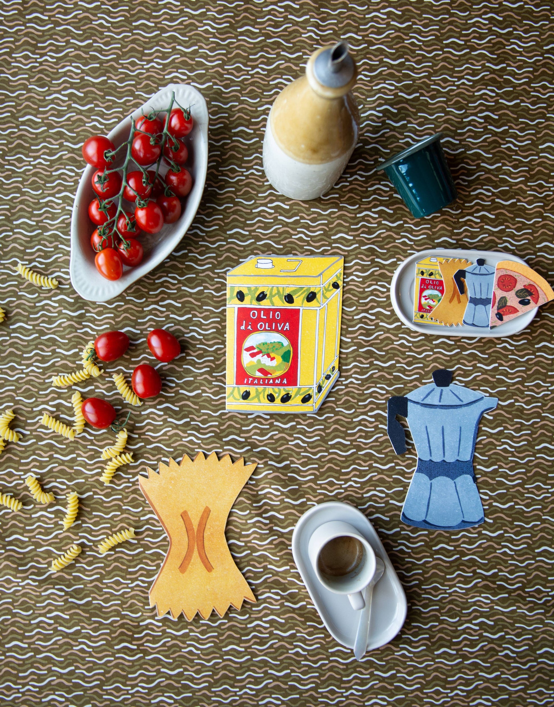 Espresso  Die Cut Card - Italian Collection-3