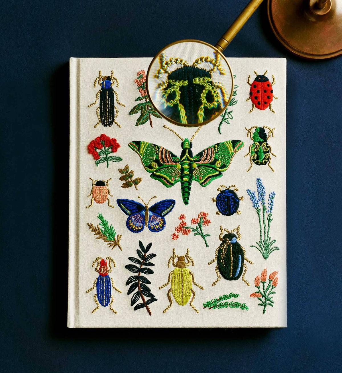 Curio Embroidered Fabric Sketchbook-2