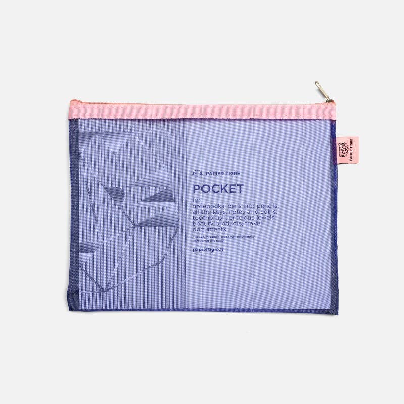 Mesh Pocket Pouch - Medium-zoom-4