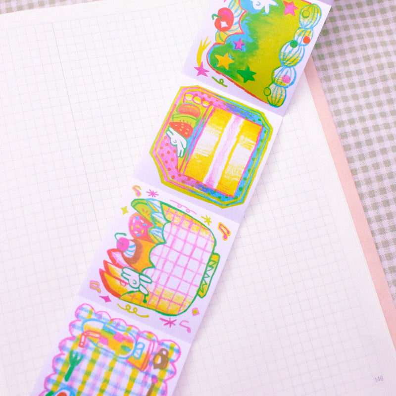'My Little Dessert Memo' Memo Tape Roll-zoom-